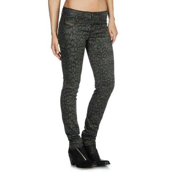 Diesel Livier-sp Super Slim Low Waist Jegging - Picture 2 of 12